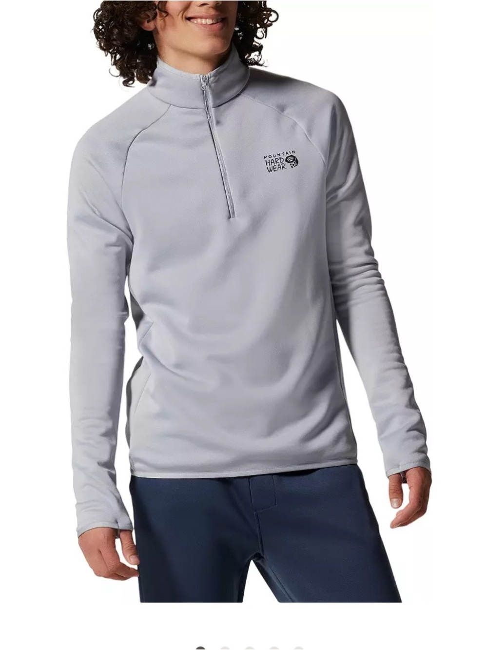 Mountain hardware Polartec Power stretch pro 1/4 zip jacket